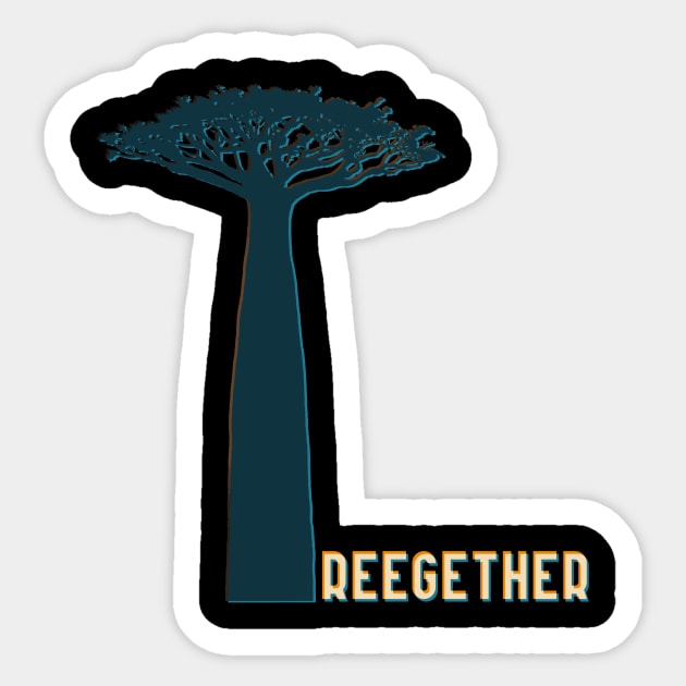 Treegether Sticker by Tee Architect